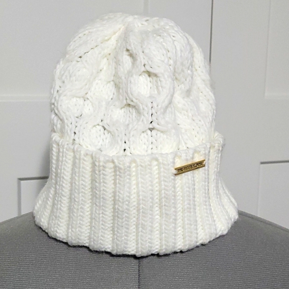 Michael Kors Cable Knit Beanie Hat